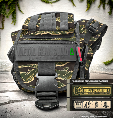 METAL GEAR SOLID Delta Snake Eater Tactical Backpack Camo Shoulder
