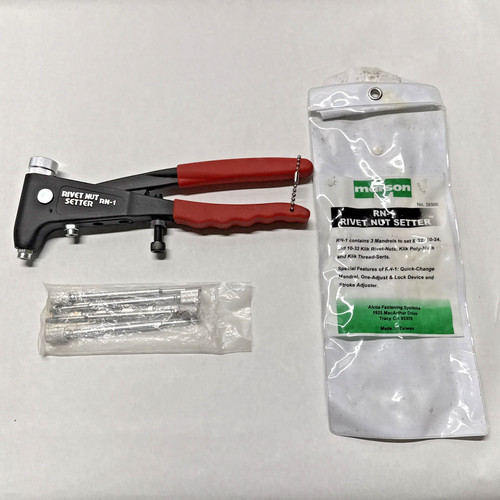 Marson RN-1 Rivet Nut Setter Tool (M39300) – Used, Very Good Condition