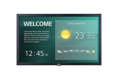 LG 22SM3G-B Message Display Digital Signage Flachbildschirm