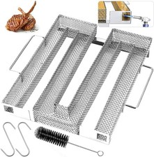 Edelstahl Kaltrauchgenerator Kaltraucherzeuger Sparbrand Smoker zum Kalträuchern