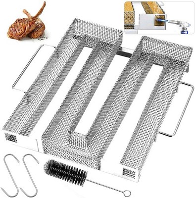 Edelstahl Kaltrauchgenerator Kaltraucherzeuger Sparbrand Smoker zum Kalträuchern