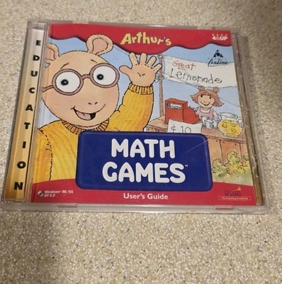 Arthur's Math Games The Learning Company, PC, 1999 Win/98/95/NT 4.0 cd rom
