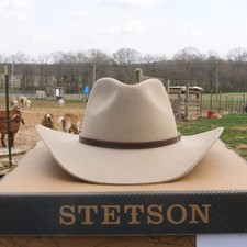 Stetson 4x Seneca Western Outdoor Hat Silversand