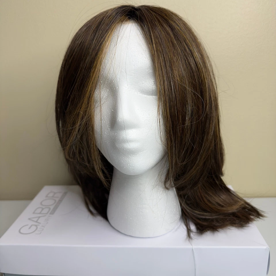 Peruca Gabor Luxury Designer Own The Room GF8-29SS SS média avelã - Imagem 2 de 4