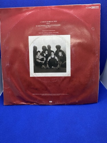 Queen ~ I Want To Break Free 45 rpm Record Picture Sleeve - Imagen 6 de 6