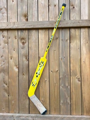 VINTAGE  Wooden 49''  Long Hockey Stick Goalie RBK 