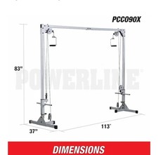 HEAVY DUTY Cable Machine Full Body Workout Weight Stacks Chest WE SHIP OVERSEAS