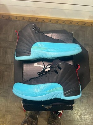Size 10 Men's - Air Jordan 12 Retro Gamma Blue 2013 - 130690027 Pre-Owned 