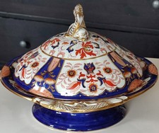 MASON's Patent Ironstone China Servierschale mit Deckel