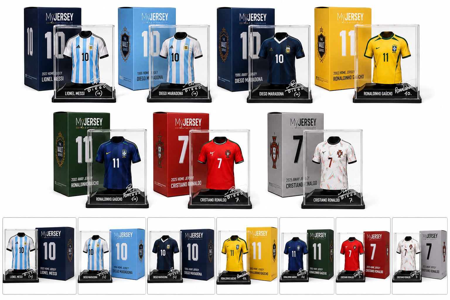 FanCollex MyJersey Edition 1 – Vault Series Mini Jersey Collectible *YOU PICK*