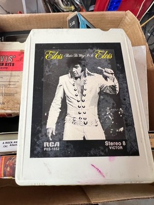 TESTED Elvis Presley - THAT'S THE WAY IT IS, Vintage 8-Track Tape