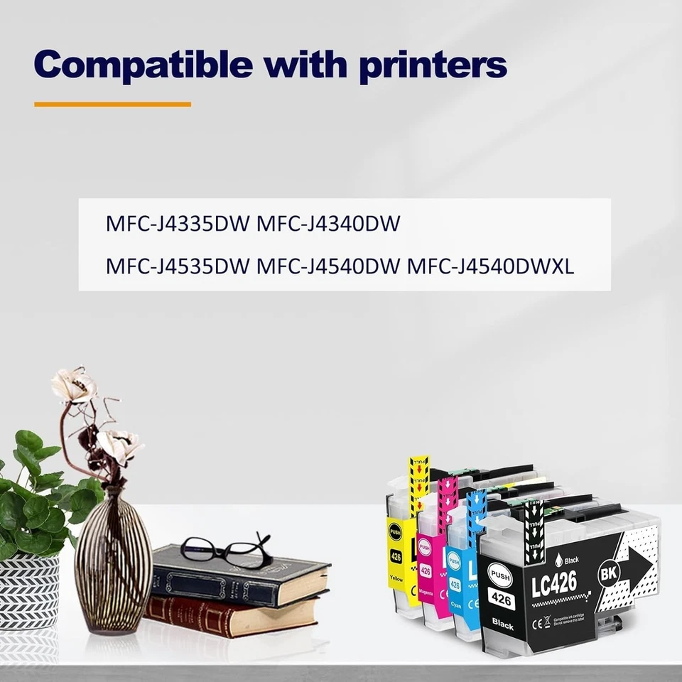 4 x Druckerpatronen für Brother LC-426 MFC-J 4335DW 4340DW 4535DW 4540DW 4540DWT - Bild 2 von 4