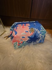 Lilly Pulitzer Sylvia Cosmetic Case Jet Strea...
