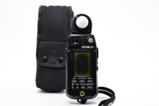 Minolta Flash Meter VI Light Exposure Meter w/Case Very good Japan 2921631
