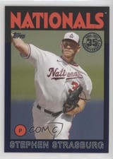 2021 Topps 1986 Baseball 35th Anniversary Blue Stephen Strasburg #86B-84 0b6b