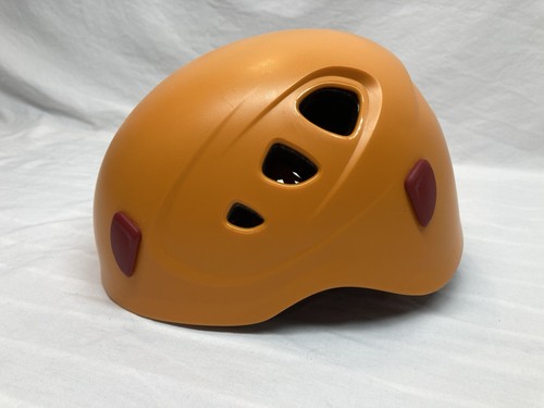 PETZL PICCHU Rock Climbing Caving Safety Helmet Orange Kids Youth Size 48-54 cm