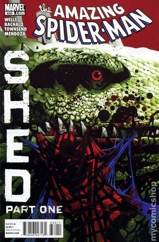 Amazing Spider-Man #630A Bachalo FN+ 6.5 2010 Stock Image