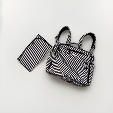 JuJuBe BFF Convertible Diaper Backpack Messenger Bag Memory Foam Black Magic