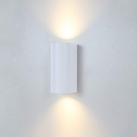 Wandleuchte Metall 35 W Weiß Lussiol E350043 Innen AußEnbereich