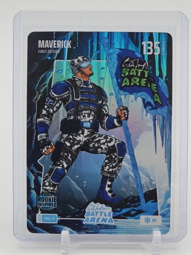 MAVERICK 2025 COOPER FLAGG BATTLE ARENA 1ST ED ICE #CHILL-72 ROOKIE Q3735