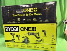 Ryobi ONE+ 18V Cordless 6-Tool Combo Set (PCL...