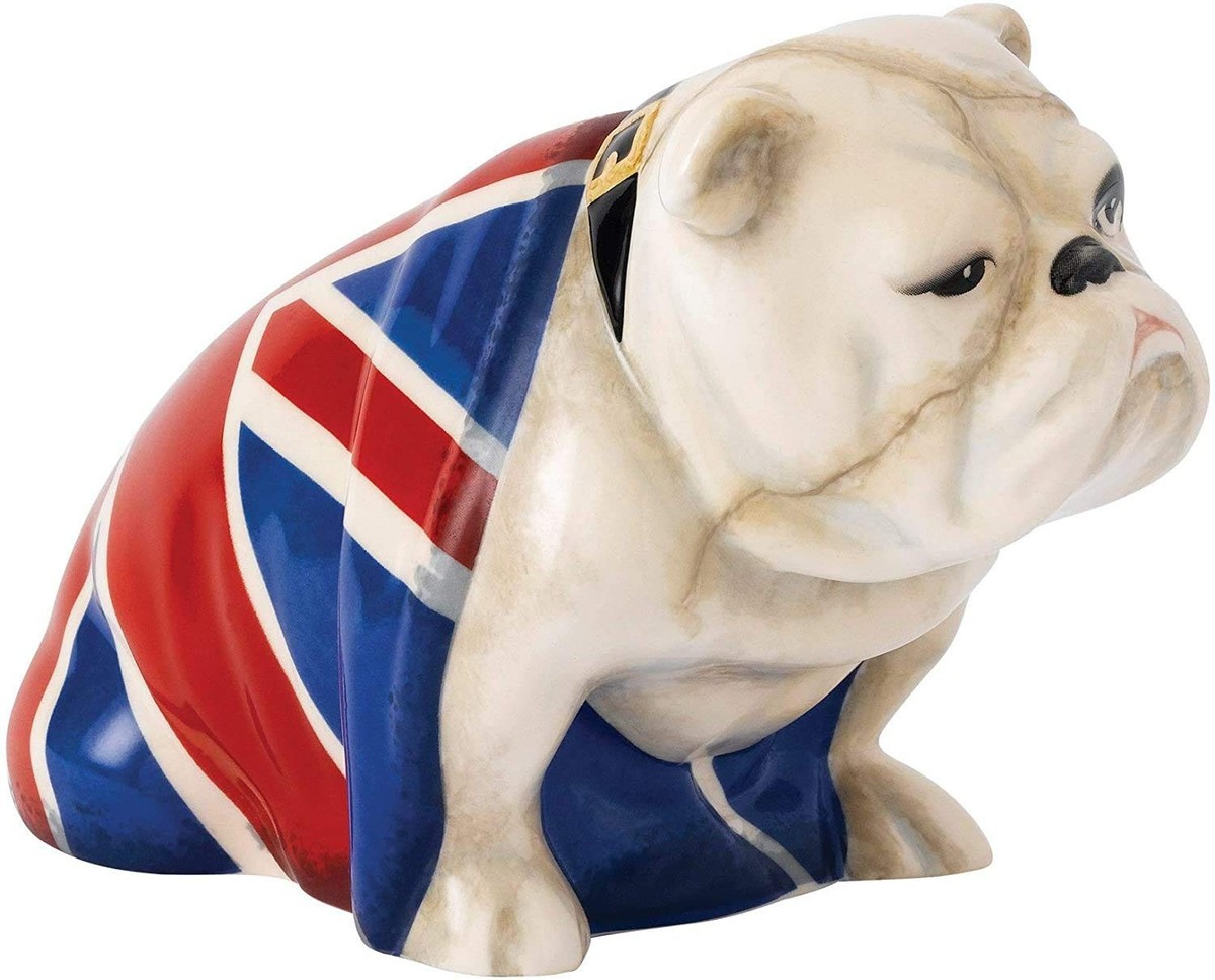  ロイヤルドルトン Jack ジャック 007 Royal Doulton James Bond 007 Jack The Bulldog Porcelain Figurine