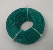 18 AWG tinned copper stranded hook up wire, 100 feet Green UL1007