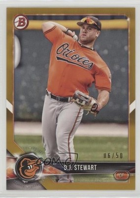 2018 Bowman Prospects Gold 6/50 DJ Stewart #BP106 0b5