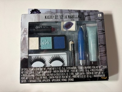 Tim Burton's Corpse Bride Makeup Kit Spirit Halloween Costume Set New