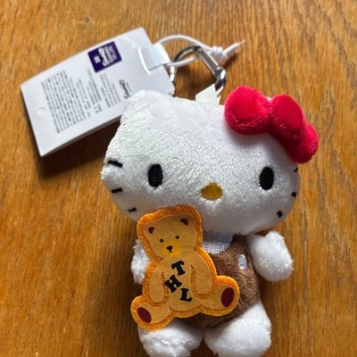 thehighlights Hello Kitty Stofftier Anhänger unbenutzt mit Etikett kostenlose...