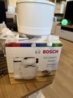 Bosch Ice Cream Maker Kühlbehälter mit Rührer & Deckel, Weiß . Nie benutzt .
