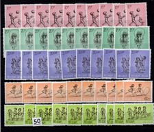 = 10X BELGIUM 1966 - MNH - KIDS - CHILDREN - FUN - ART
