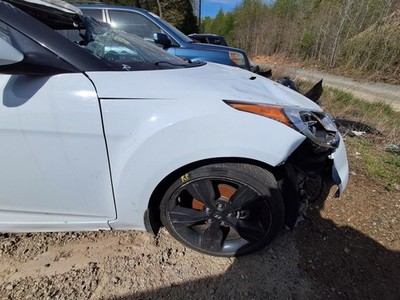 2015 Hyundai Veloster Used Passenger Right Fender 3DR CPE WHT PC PGU