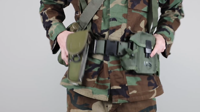 US Military BIANCHI M-12 Army OD Green Holster Beretta M9 #9388057
