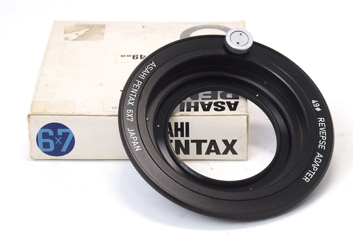 REVERSE ADAPTER PENTAX 49MM 6X7 | eBay