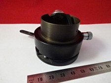 CARL ZEISS GERMANY rusty CONDENSER  IRIS OPTICS MICROSCOPE PART AS IS AC-B-19