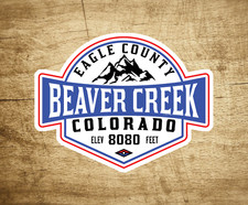 Ski Beaver Creek Colorado Decal Sticker 3.75" Skiing Snowboarding