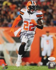 Jabrill Peppers Signed Cleveland Browns 8x10 Photo JSA