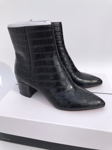 Dolce Vita Bel Bootie Black Croco Print 