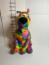 Tie Dye Scooby Doo Stuffed Figure