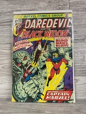 Marvel Comics Daredevil and the Black Widow Captain Marvel #107 January  1974