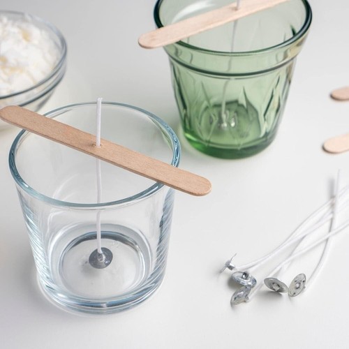 600pcs Metal Candle Wick Sustainer Holder Tab Stand Base DIY Candle Making Tool - Picture 10 of 11