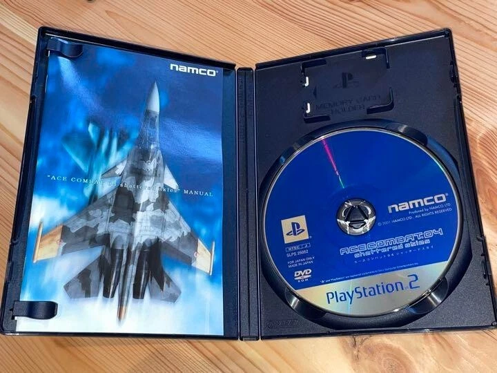 Lot 3 Ace Combat 4 5 0 zero set PS2 PlayStation 2 Namco Tested Japanese Version - Image 3 of 4