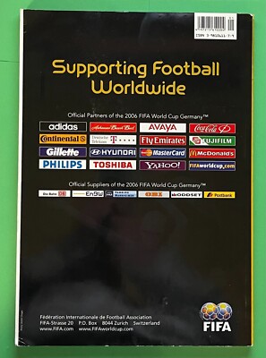 2006 FIFA WORLD CUP GERMANY SEMI-FINAL TICKET, OFFICIAL PROGRAM