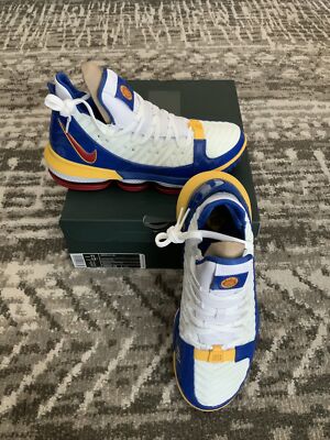 Nike Lebron 16 XVI SB White Varsity Red CD2451-100 Size 11