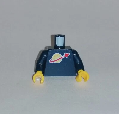LEGO Torso mit Classic Space Logo - dunkelblau Spaceman Astronaut Raumfahrer BAM