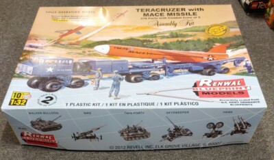 Renwal Blueprint Models Teracruzer With Mace Missile MODEL Kit
