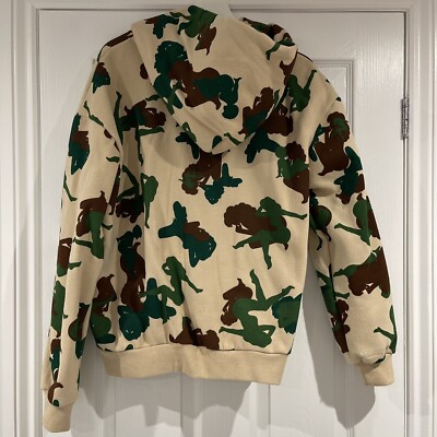 Named Collective x Unrealistic Ideals Green Camo Hoodie • M/L | eBay