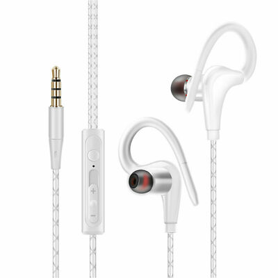 1x Kabelgebundene In-Ear-Sport-Hifi-Kopfhörer mit Ohrbügel3.5mm Klinkenanschluss