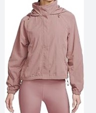  180 Nike Running Division Women's Repel Jacket, Smokey Mauve/BlackSize Large
